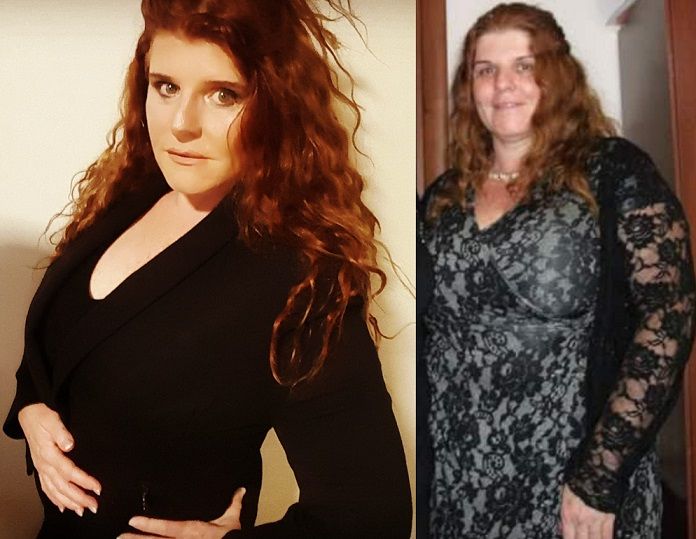 לפני ואחרי התוכנית לירידה במשקל